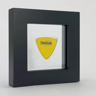 3" x 3" Double Sided Guitar Pick Display, CLEAR #346 Triangle Bass Shape image 12