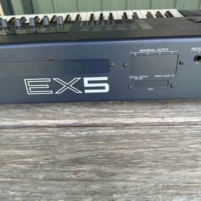 Yamaha EX5 Realtime Control Synthesizer 1998 - Blue image 15
