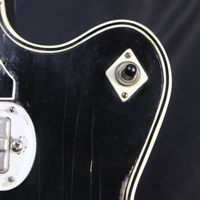 1960 Silvertone H1427 Espanada Black Hollowbody Electric Guitar Harmony H62 image 9
