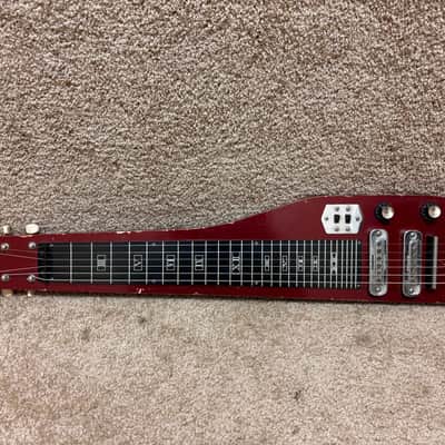 Guyatone Lap Steel HG-92 HG-99 Red MIJ 1960s image 1