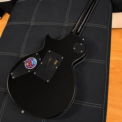 ESP LTD AS-1 FR Alex Skolnick Signature Black Aqua Sunburst Eclipse Upgrades Lollar image 6