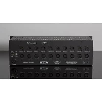 WesAudio Titan 10-Slot Powered ng500 / 500 Series Rack 2010s - Black image 2