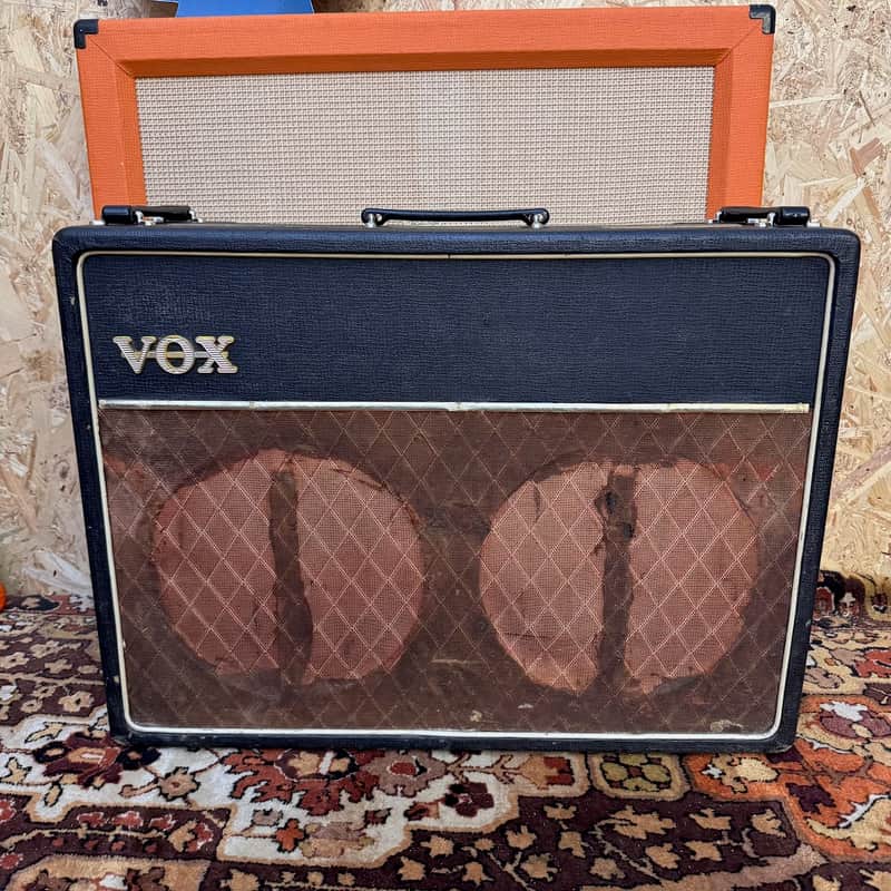 Vintage 1963 Vox AC30 2×12 Copper Top Blues Guitar Valve Amplifier Combo *1960s* image 1