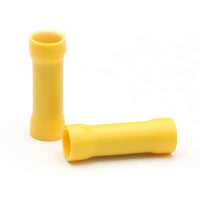 Absolute 100 12-10 Gauge AWG YELLOW insulated crimp terminals Crimping connector image 6