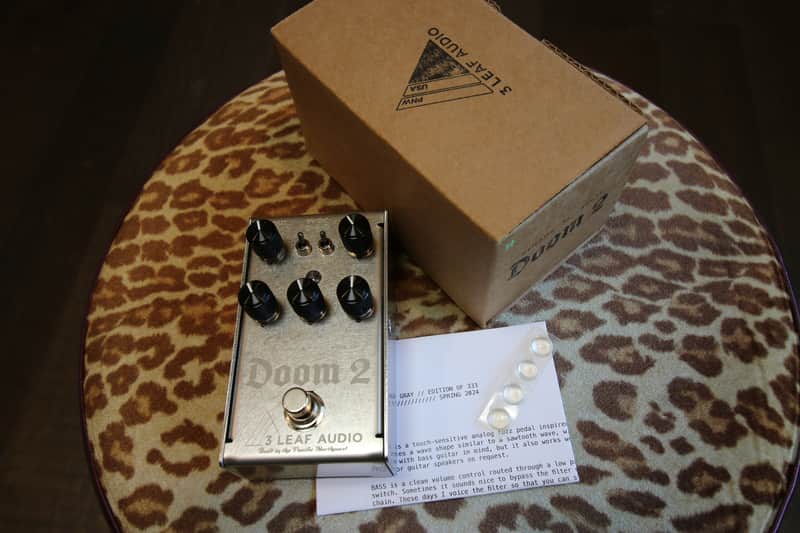 3Leaf Audio Doom 2 with High Gain Mod - Silver image 1
