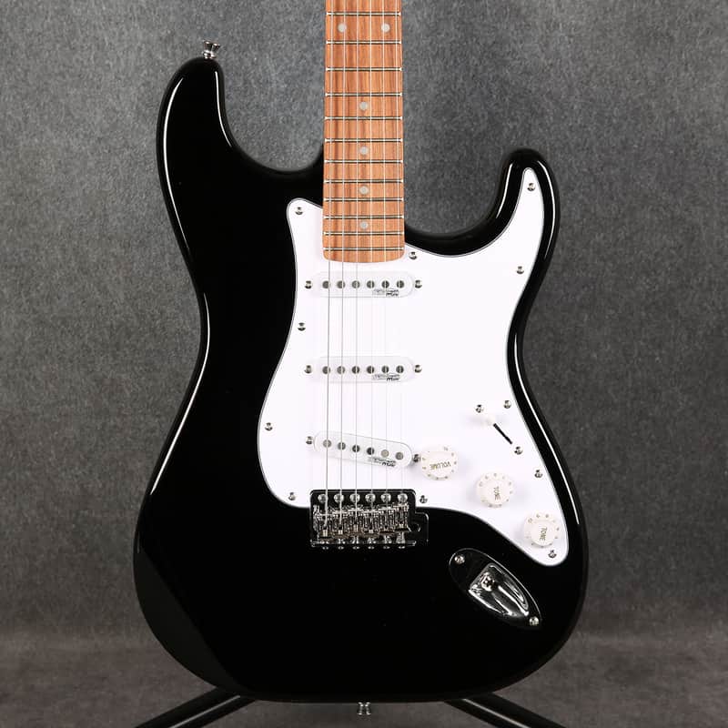 Vintage V6 ReIssued Electric Guitar - Boulevard Black - 2nd Hand (166360) image 1