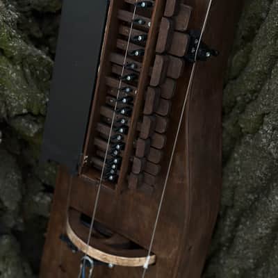 Hurdy-Gurdy - 19 keys - 3 string - Hurdy Gurdy Musical Instrument Lyre image 9