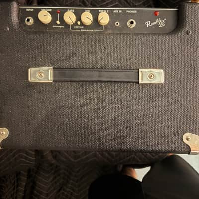 Fender Rumble 25 V3 25-Watt 1x8" Bass Combo 2015 - Present - Black image 2