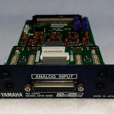 Yamaha MY8AD96 Input Card - Works with AW2816/ AW4416/ AW2400/ 01V96 & O2R96 Mixers ( 3 available ) image 2