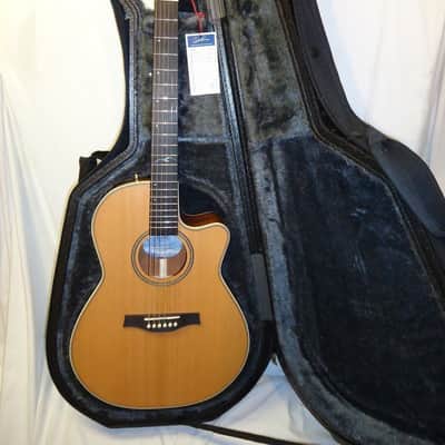 Seagull Artist Mosaic CW Folk Deluxe QII Acoustic/Electric Guitar w/ Dlx TRIC Case image 1