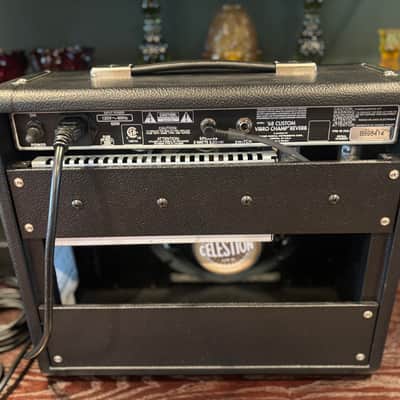 Fender '68 Custom Pro Vibro Champ Reverb 5-Watt 1x10" Guitar Combo 2021 - Present - Black image 2