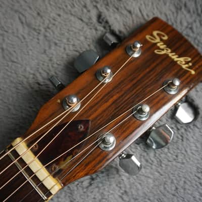 Suzuki Round Neck Resonator Style Acoustic Guitar w/ Gig Bag Japan image 11