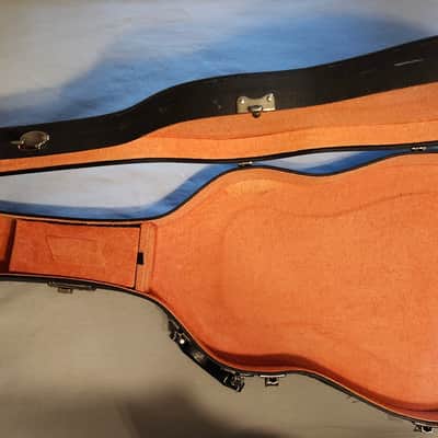 VTG/Antique *Archtop Classical Guitar Case* "Manalo" Spain; Japan? 1900-1970? - Black image 20