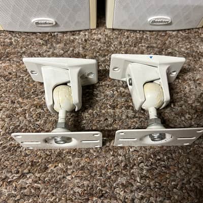 Boston Acoustics CR65 Magnetic Shielding Bookshelf Speakers w/ Brackets TESTED ✅ image 13
