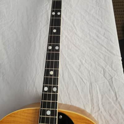 Vega Electrovox Blonde Archtop Tenor Guitar, Model TR1. circa 1930's - 1940's, serial #5208 image 10