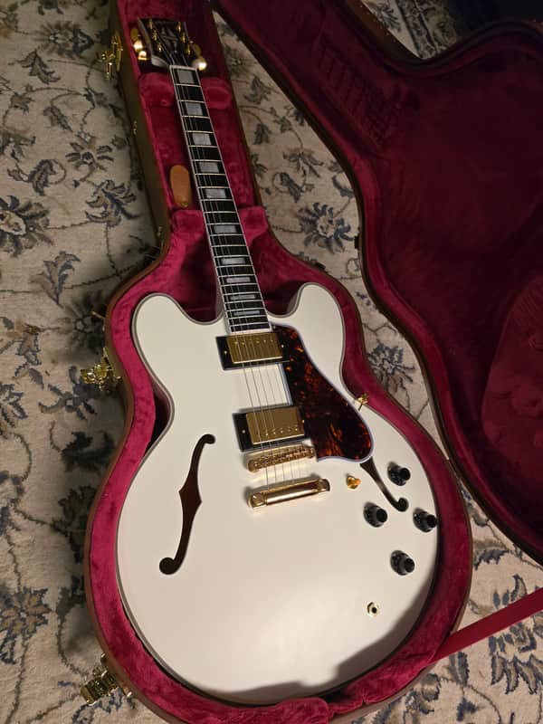 Epiphone "Inspired by Gibson Custom" '59 ES-355 2024 - Present - Classic White image 1