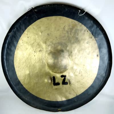 Sabian 34" 21lb Chinese Gong B20 Bronze Marching Band Percussion Cymbal Vintage image 5