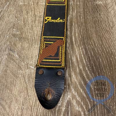 Fender Original 1969-70's Vintage Strap, horizontal logo, metal buckle image 2