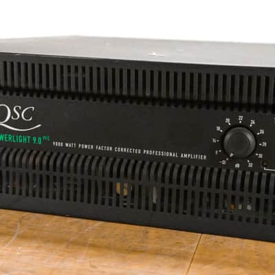 QSC PowerLight 9.0 PFC Power Factor Corrected 2-Channel Power Amplifier CG011SY image 3