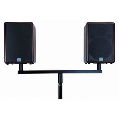 SUPPORTO ASTA PER DIFFUSORI A T PER 2 SPEAKERS QUIKLOK SB202 image 2