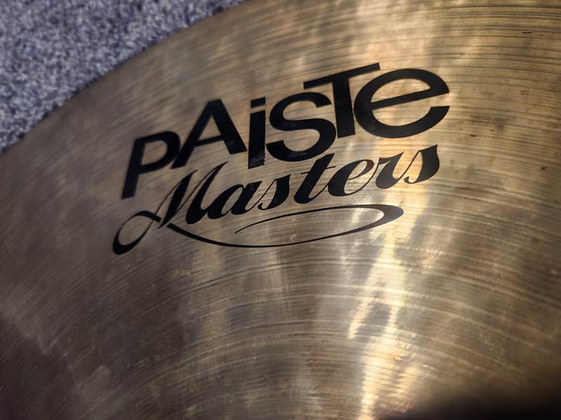 Paiste 20" Masters Dark Crash/Ride Cymbal 2011 - Present - Traditional image 1