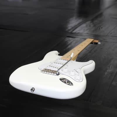 Grande Custom Guitars Grande Custom Guitar: Signed and Setup by Eddie Van Halen's luthier Paul 'Unk' Unkert 2024 - Satin White image 3