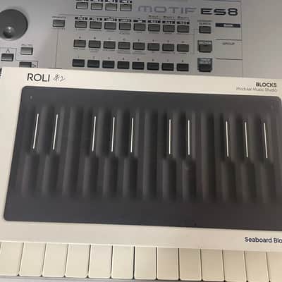 ROLI Seaboard Block 24-Key Expressive MIDI Keyboard Controller 2010s - Black image 2
