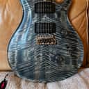 Limited Edition 400 Run! 2025 PRS 40th Anniversary Custom 24 Satin Figured Mango - Faded Whale Blue