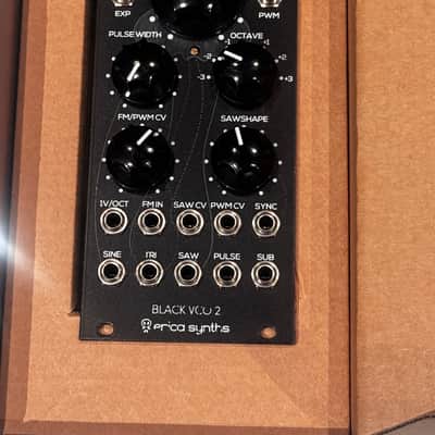Erica Synths Black VCO 2 2014 - 2020 - Black image 1