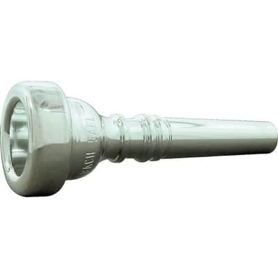 Bach 3C Flugelhorn Mouthpiece, Silver Plated imagen 2