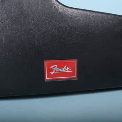 1990's Fender USA Red Logo Label MOLDED HARDSHELL CASE Stratocaster Telecaster image 2