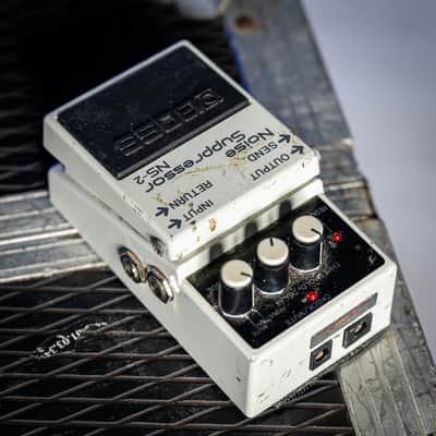 Boss NS-2 Noise Supressor Ex John Squire STONE ROSES White 2000 image 2