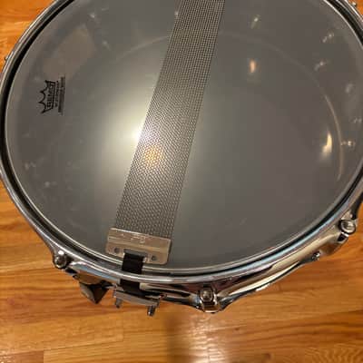 Pearl CS1450 Chad Smith Signature 14x5" Steel Snare Drum 2010s - Black Nickel image 4