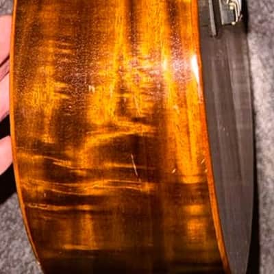 Handmade Bruce Wei BW-LUG19 Bass Ukulele / Baritone Uke Koa Solid Wood Artisan UG19 w Case Upgraded image 3