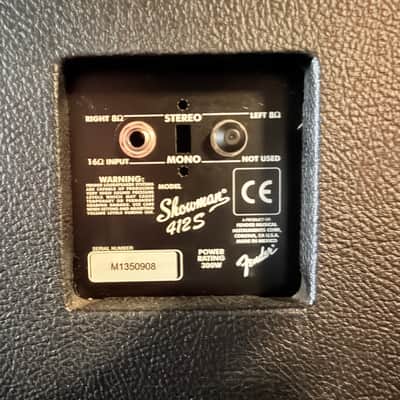 Fender Showman 412S 4x12 Guitar Speaker Cabinet Loaded with Celestion Speakers 2000's image 5