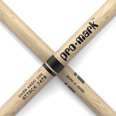 Promark 747BN Shira Kashi Japanese Oak Drumsticks image 3