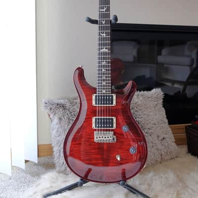 PRS CE 24 '21 - Fire Red Burst with Floyd Trem Stop + Hard Case image 1