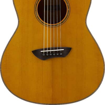 Yamaha CSF3M Parlor Acoustic-Electric Guitar - Vintage Natural image 2