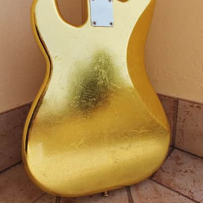 Fender Precision "Gold Leaf" tribute image 2