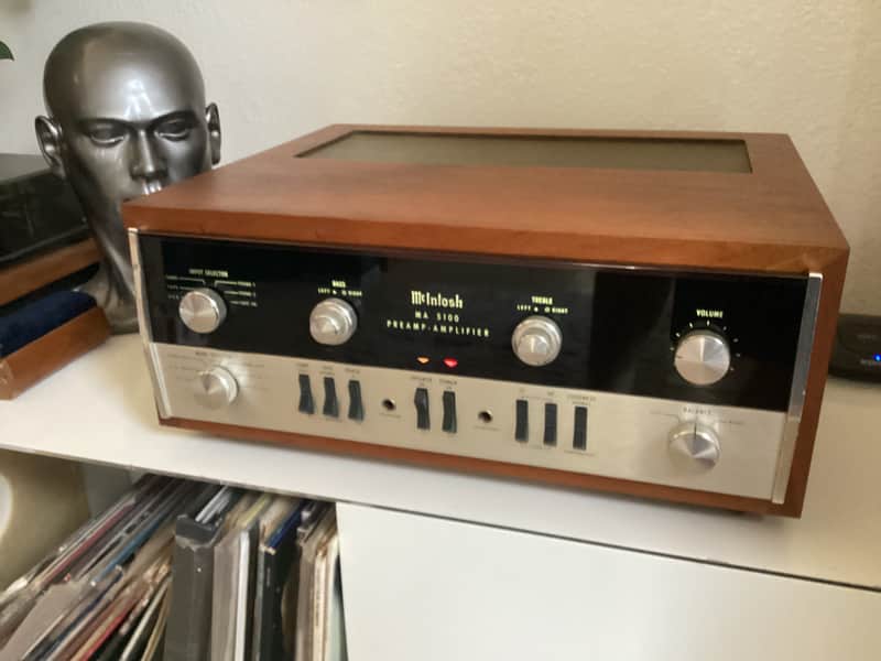 McIntosh MA5100 45-Watt Stereo Solid State Integrated Amplifier 1966 - 1972 - Black