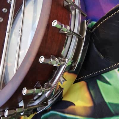 Deering Eagle II 5-String Banjo 2010s - Stained Natural image 8