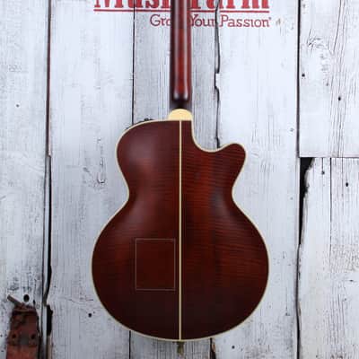 Takamine TB10LH 4 String Fretless Upright Acoustic Electric Bass Guitar w Case image 11