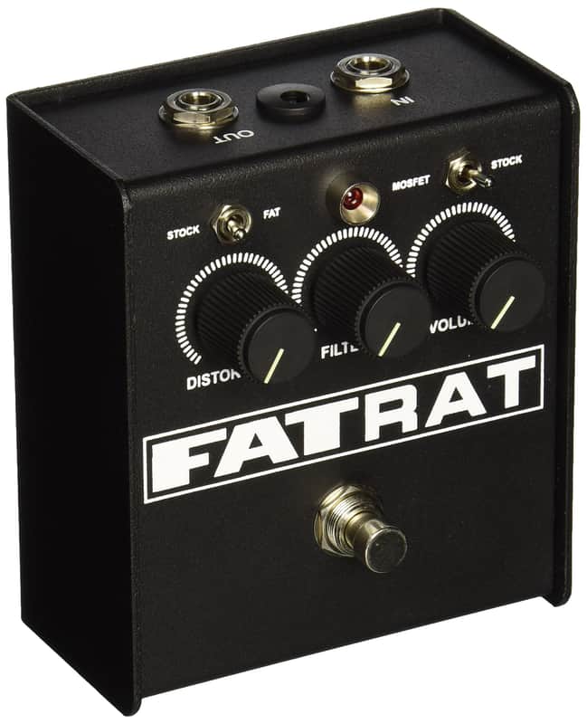 Pro Co Sound FATRAT Distortion Pedal with Selectable MOSFET Clipping and Thick Boost Distortion image 1
