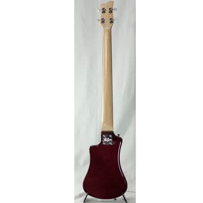 Hofner Shorty Bass Guitar Root Beer with Gigbag image 2