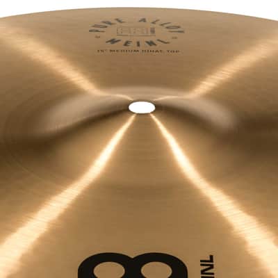 Meinl Pure Alloy Medium Hi-Hat PA15MH - HiHat image 5