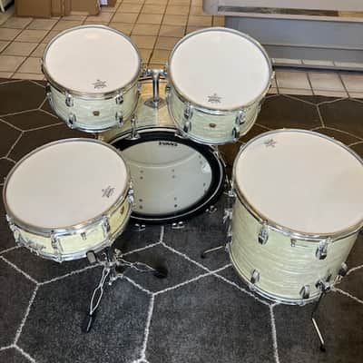 Ludwig 1965 Vintage 5 Pc. drum kit - Marine Pearl image 4