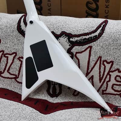 Jackson American Series Rhoads RR24 FR Floyd Rose Ebony Fingerboard Snow White 7.70 lbs image 10