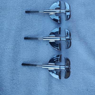 Rogers Drums - Vintage Rogers 70's bass drum T-rods and claws (4 pc.) image 1