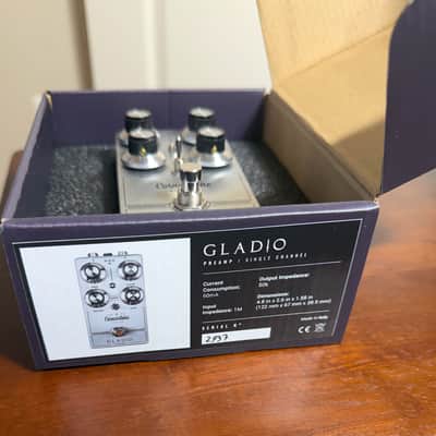 Cornerstone Music Gear Gladio - Present - Silver image 4
