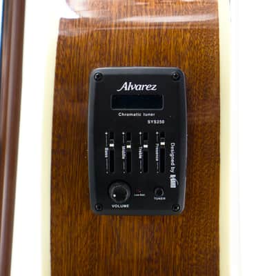 Used Alvarez RC26HCE Natural Gloss Classical Cutaway/Electric Guitar SYS250 Very Good image 7